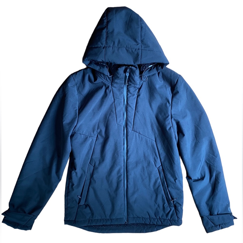 C9 by Champion Black Lined Zip Up Hooded Softshell Jacket